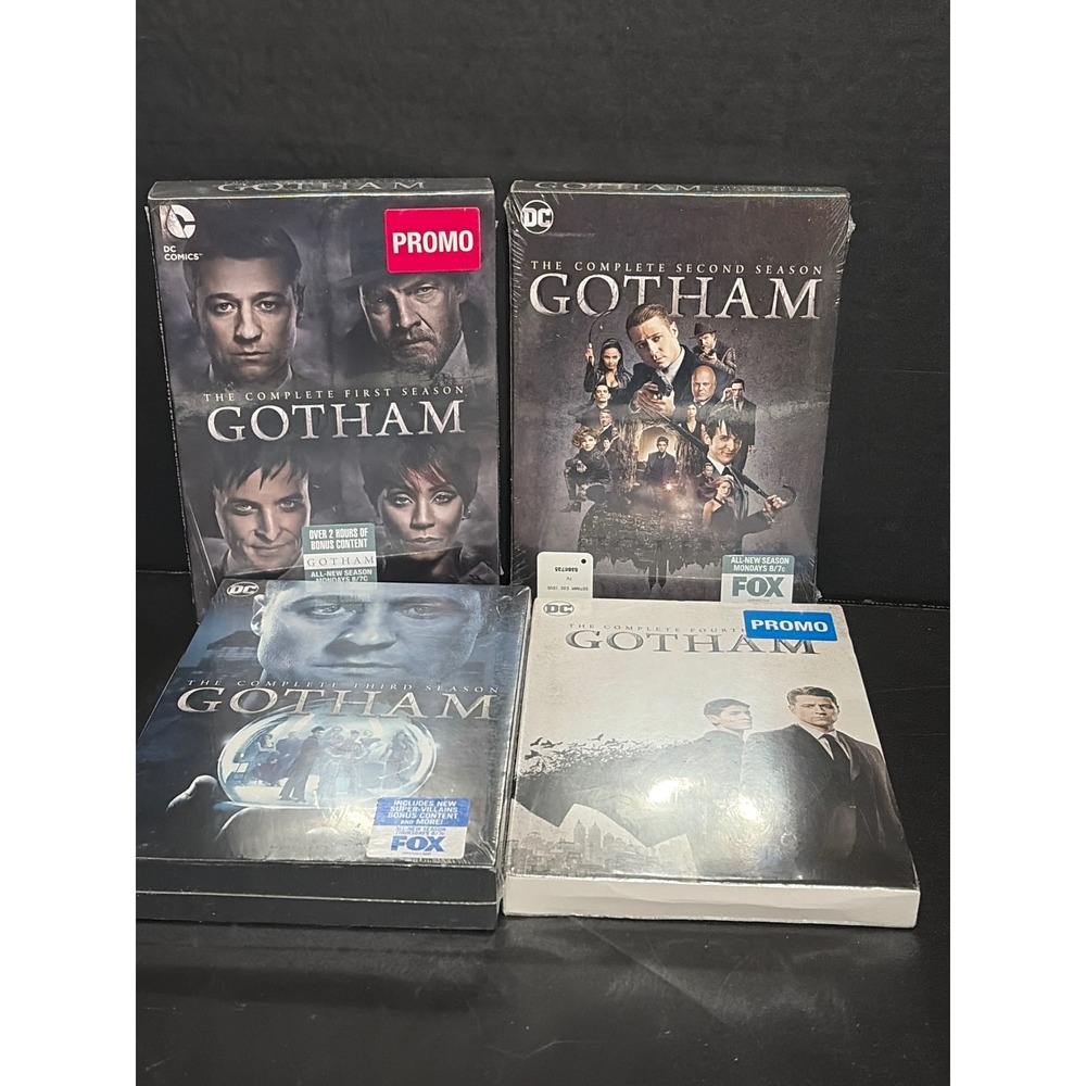 Gotham The Complete Seasons 1 2 3 4 DVD Box Set Bundle New Factory Sealed DC